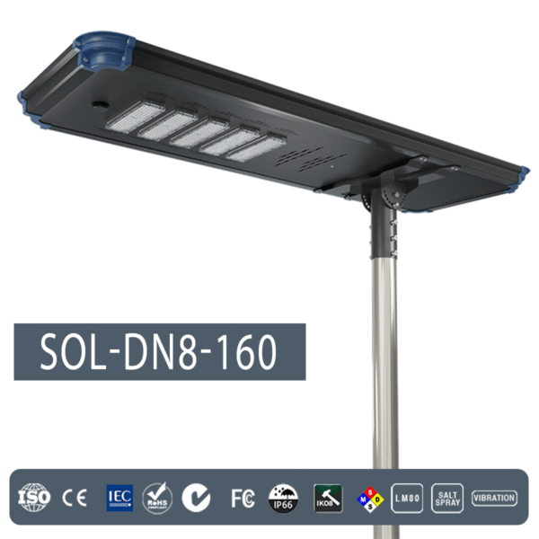 Lampa fotovoltaica SOLARIS SOL-DN8-160
