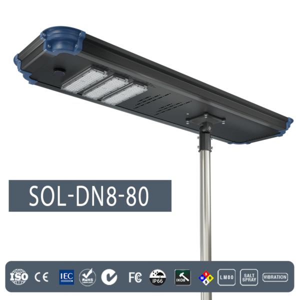 Lampa fotovoltaica SOLARIS SOL-DN8-80