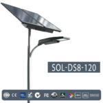 Lampa fotovoltaica SOLARIS SOL-DS8-120