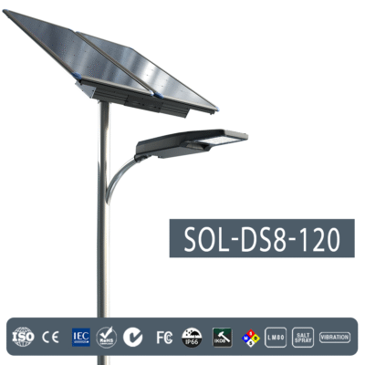 Lampa fotovoltaica SOLARIS SOL-DS8-120