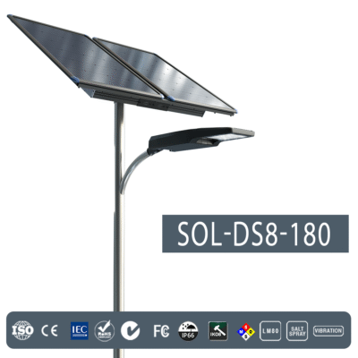 Lampa fotovoltaica SOLARIS SOL-DS8-180